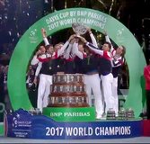 la remise de la Coupe Davis 2017  la France