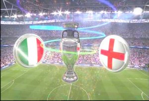 à Wembley la finale oppose l'Italie à l'Angleterre