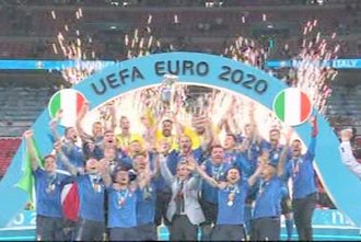 la victoire à l'EURO 2020 tous ensemble