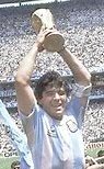 Diego Maradona vainqueur de la Coupe du Monde 1986